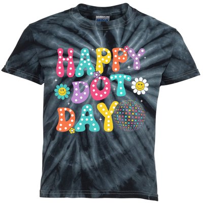 Happy Dot Day Teacher September 15th 2024 Kids Tie-Dye T-Shirt