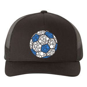 Happy Dot Day 2024 Polka Dot Soccer Ball Lover Yupoong Adult 5-Panel Trucker Hat