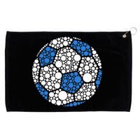 Happy Dot Day 2024 Polka Dot Soccer Ball Lover Grommeted Golf Towel