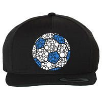 Happy Dot Day 2024 Polka Dot Soccer Ball Lover Wool Snapback Cap