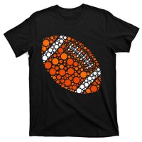 Happy Dot Day 2024 Polka Dot Football Ball Lover T-Shirt