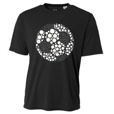 Happy Dot Day 2024 Polka Dot Soccer Ball Lover Cooling Performance Crew T-Shirt