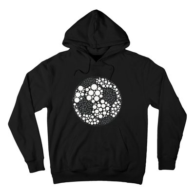 Happy Dot Day 2024 Polka Dot Soccer Ball Lover Hoodie