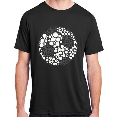 Happy Dot Day 2024 Polka Dot Soccer Ball Lover Adult ChromaSoft Performance T-Shirt