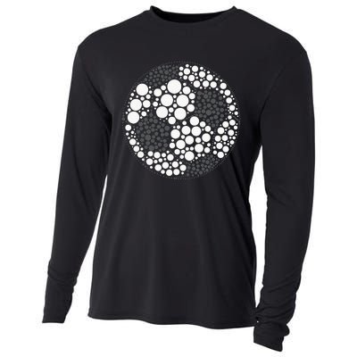 Happy Dot Day 2024 Polka Dot Soccer Ball Lover Cooling Performance Long Sleeve Crew