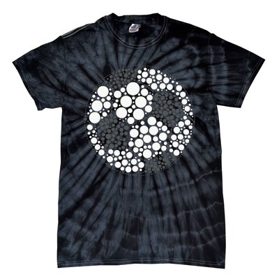 Happy Dot Day 2024 Polka Dot Soccer Ball Lover Tie-Dye T-Shirt