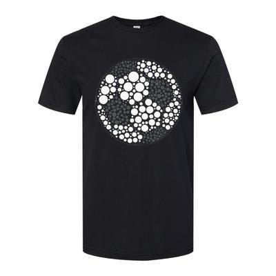 Happy Dot Day 2024 Polka Dot Soccer Ball Lover Softstyle CVC T-Shirt