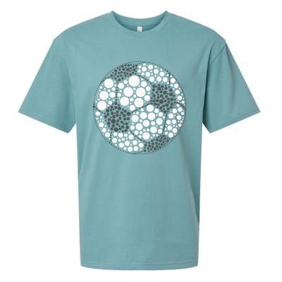 Happy Dot Day 2024 Polka Dot Soccer Ball Lover Sueded Cloud Jersey T-Shirt