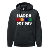 Happy Dot Day Performance Fleece Hoodie