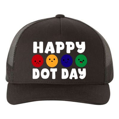 Happy Dot Day Yupoong Adult 5-Panel Trucker Hat