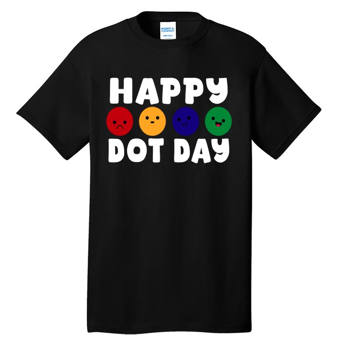 Happy Dot Day Tall T-Shirt