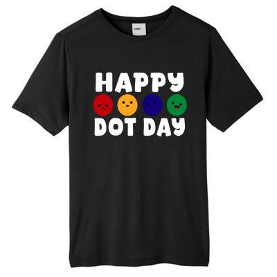 Happy Dot Day Tall Fusion ChromaSoft Performance T-Shirt