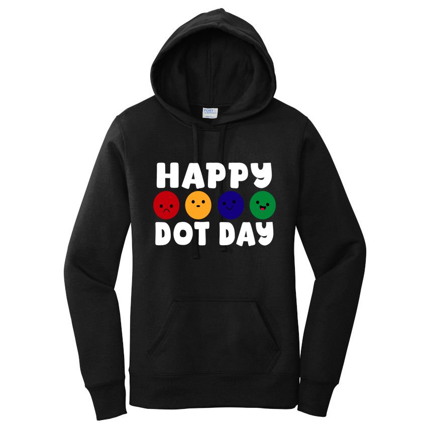 Happy Dot Day Women's Pullover Hoodie