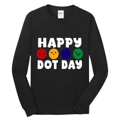 Happy Dot Day Tall Long Sleeve T-Shirt