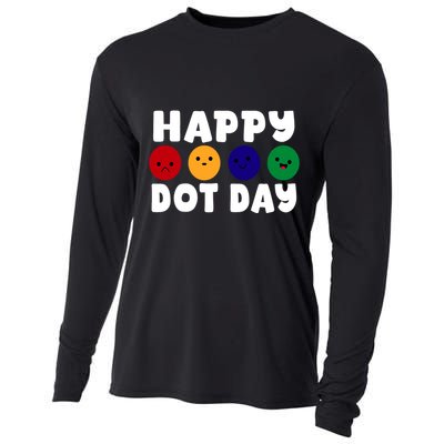 Happy Dot Day Cooling Performance Long Sleeve Crew