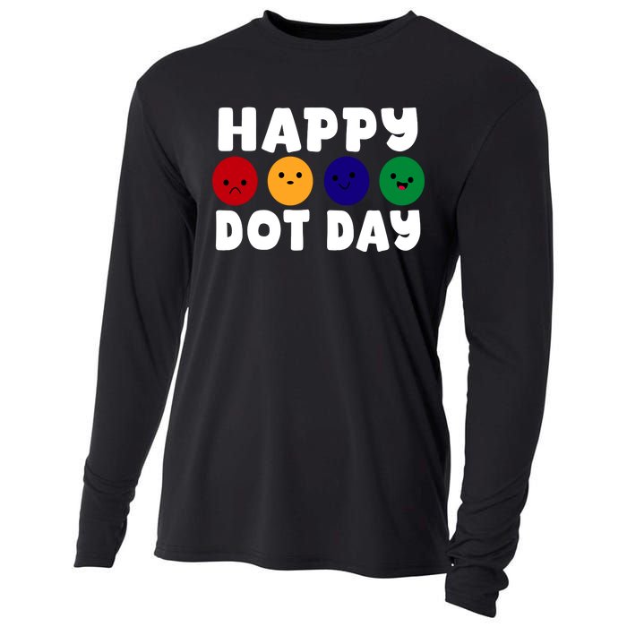 Happy Dot Day Cooling Performance Long Sleeve Crew