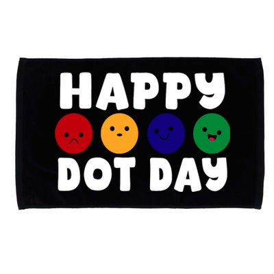 Happy Dot Day Microfiber Hand Towel