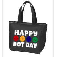 Happy Dot Day Zip Tote Bag