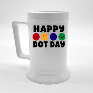 Happy Dot Day Beer Stein