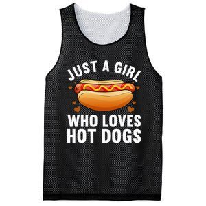 Hot Dog Design For Women Food Hotdog Lovers Mesh Reversible Basketball Jersey Tank