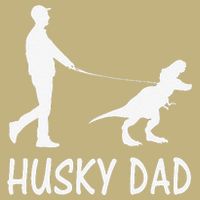 Husky Dad Dinosaur Siberian Husky Dog Owner Funny Father Day Cooling Performance Crew T-Shirt