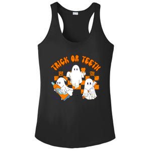 Halloween Dentist Dental Hygienist Boo Spooky Trick Or Th Gift Ladies PosiCharge Competitor Racerback Tank