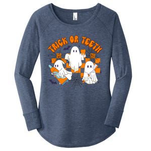 Halloween Dentist Dental Hygienist Boo Spooky Trick Or Th Gift Women's Perfect Tri Tunic Long Sleeve Shirt