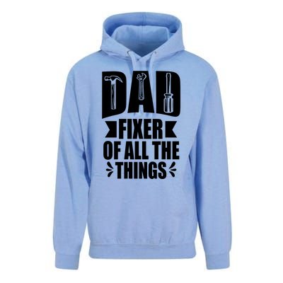 Handyman Dads Dad Fixer Of All The Things Dad Fixer Unisex Surf Hoodie