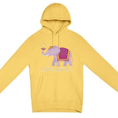 Happy Diwali Deepavali Diwali Festival Indian Hindu Hinduism Premium Pullover Hoodie