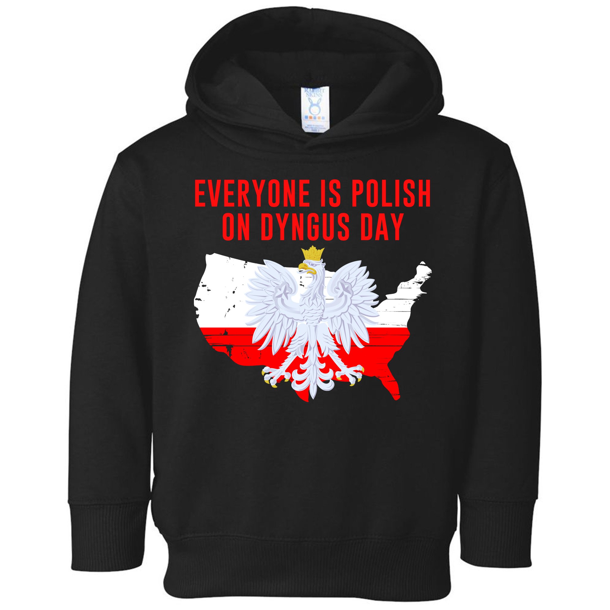 Happy Dyngus Day Everyone Is Polish On Dyngus Day Polish-American Heritage Toddler Hoodie