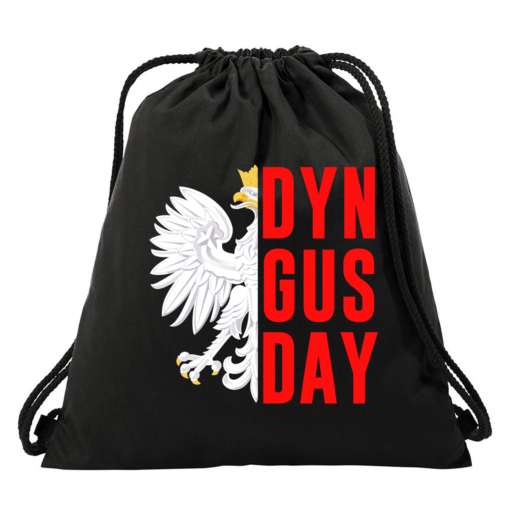 Happy Dyngus Day 2025 Polish-American Polish Eagle Dyngus Day Polska White Eagle Drawstring Bag