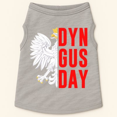 Happy Dyngus Day 2025 Polish-American Polish Eagle Dyngus Day Polska White Eagle Doggie Tank