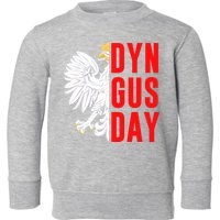 Happy Dyngus Day 2025 Polish-American Polish Eagle Dyngus Day Polska White Eagle Toddler Sweatshirt