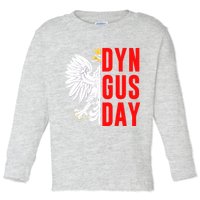 Happy Dyngus Day 2025 Polish-American Polish Eagle Dyngus Day Polska White Eagle Toddler Long Sleeve Shirt