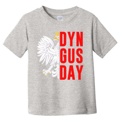 Happy Dyngus Day 2025 Polish-American Polish Eagle Dyngus Day Polska White Eagle Toddler T-Shirt
