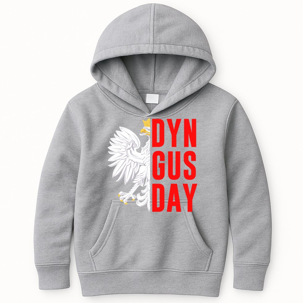 Happy Dyngus Day 2025 Polish-American Polish Eagle Dyngus Day Polska White Eagle Kids Hoodie