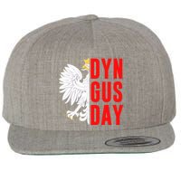 Happy Dyngus Day 2025 Polish-American Polish Eagle Dyngus Day Polska White Eagle Wool Snapback Cap