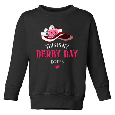 Horse Derby Dress Derby Day Derby Kentucky Toddler Sweatshirt