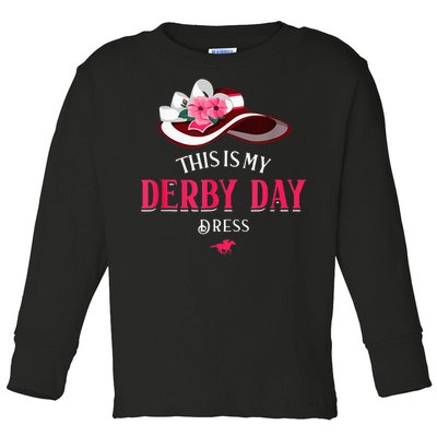 Horse Derby Dress Derby Day Derby Kentucky Toddler Long Sleeve Shirt