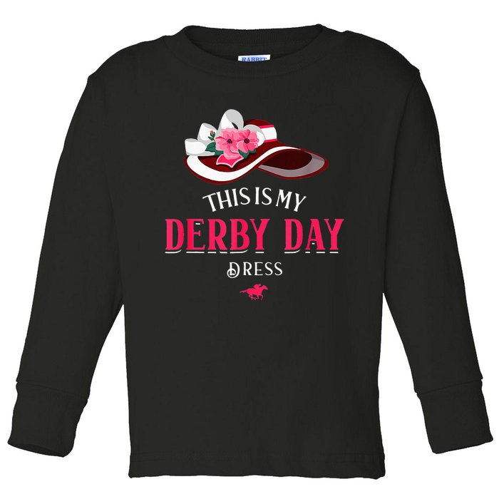 Horse Derby Dress Derby Day Derby Kentucky Toddler Long Sleeve Shirt