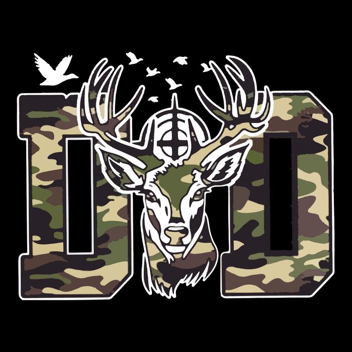 Hunter Dad Deer Hunting Cooling Performance Crew T-Shirt