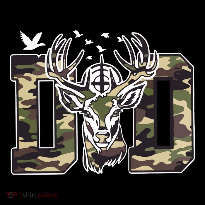 Hunter Dad Deer Hunting 7-Panel Snapback Hat