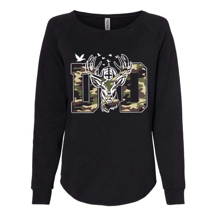 Hunter Dad Deer Hunting Womens California Wash Sweatshirt