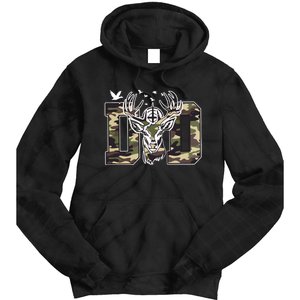 Hunter Dad Deer Hunting Tie Dye Hoodie