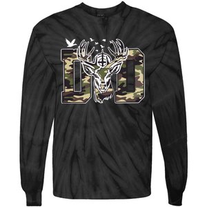 Hunter Dad Deer Hunting Tie-Dye Long Sleeve Shirt