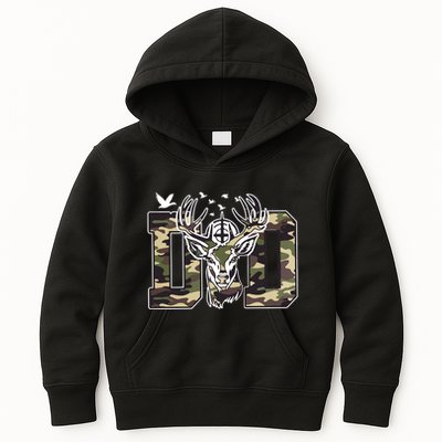 Hunter Dad Deer Hunting Kids Hoodie