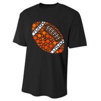 Happy Dot Day 2024 Polka Dot Football Performance Sprint T-Shirt