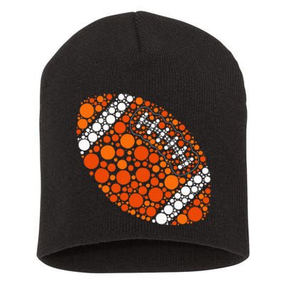 Happy Dot Day 2024 Polka Dot Football Short Acrylic Beanie