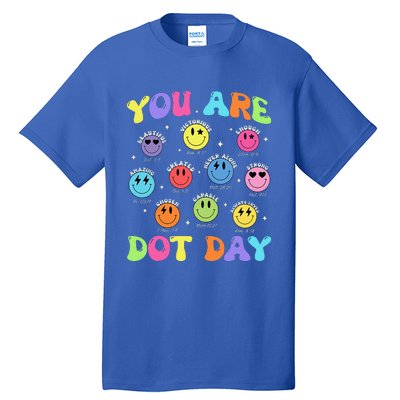 Happy Dot Day Tall T-Shirt