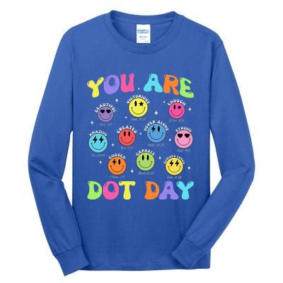 Happy Dot Day Tall Long Sleeve T-Shirt